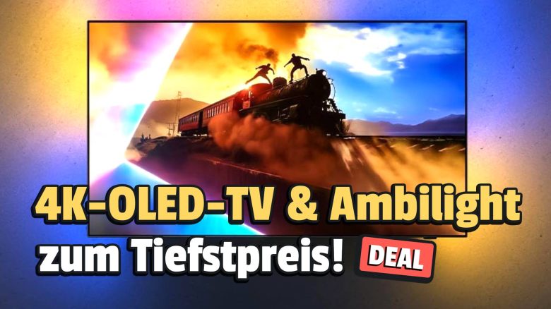 65 Zoll großer 4K-OLED-TV mit Ambilight: Günstiger gab es diesen guten Fernseher noch nicht!
