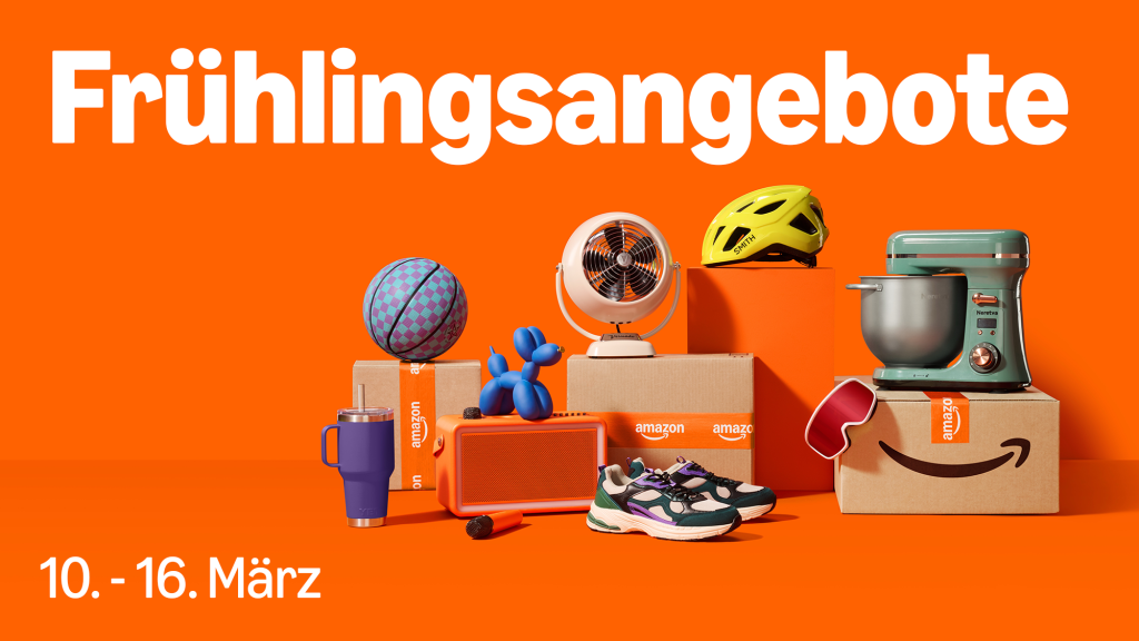 Nur noch bis Montag, den 16. März: die Frühlingsangebote bei Amazon