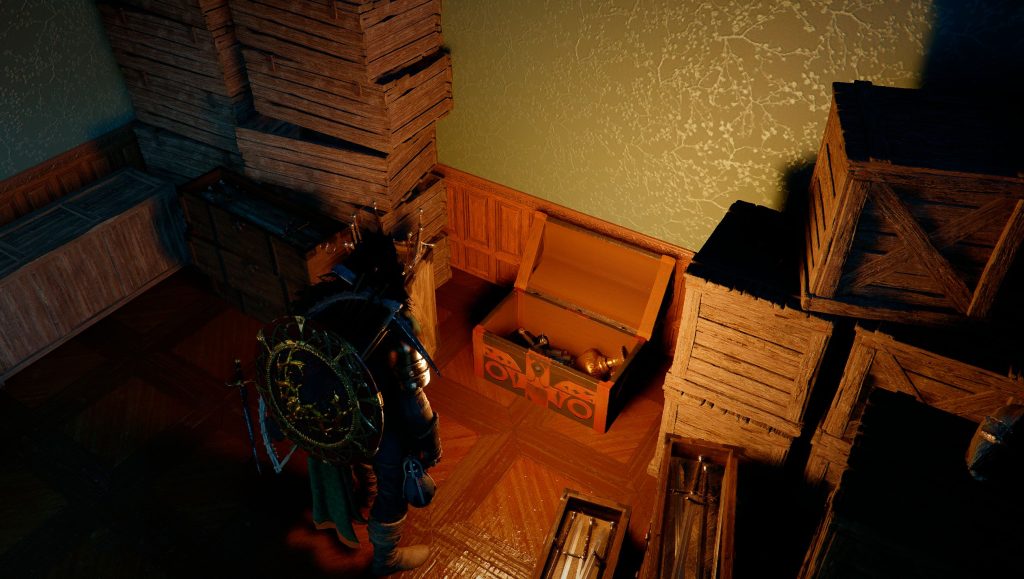 Crimson Desert: Chest with katana