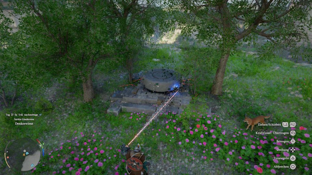 Crimson Desert Abyss Nexus at Camp Teleporter