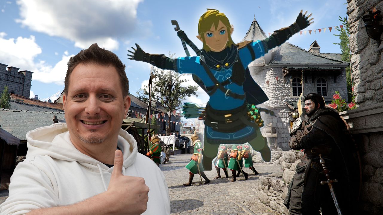 The first RPG blockbuster of the year borrows a lot from Zelda and I already love it