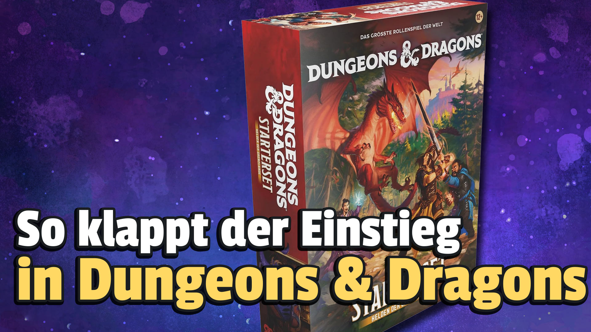Das größte Rollenspiel der Welt ruft: Mit diesem D&D-Set gelingt euch der perfekte Einstieg!