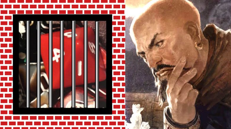 DnD im Gefängnis Würfel Titel 2