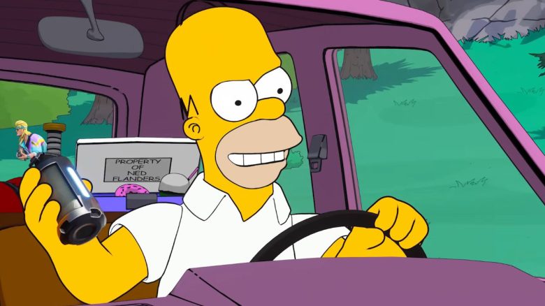 Fortnite Simpsons Trailer Screenshot 2