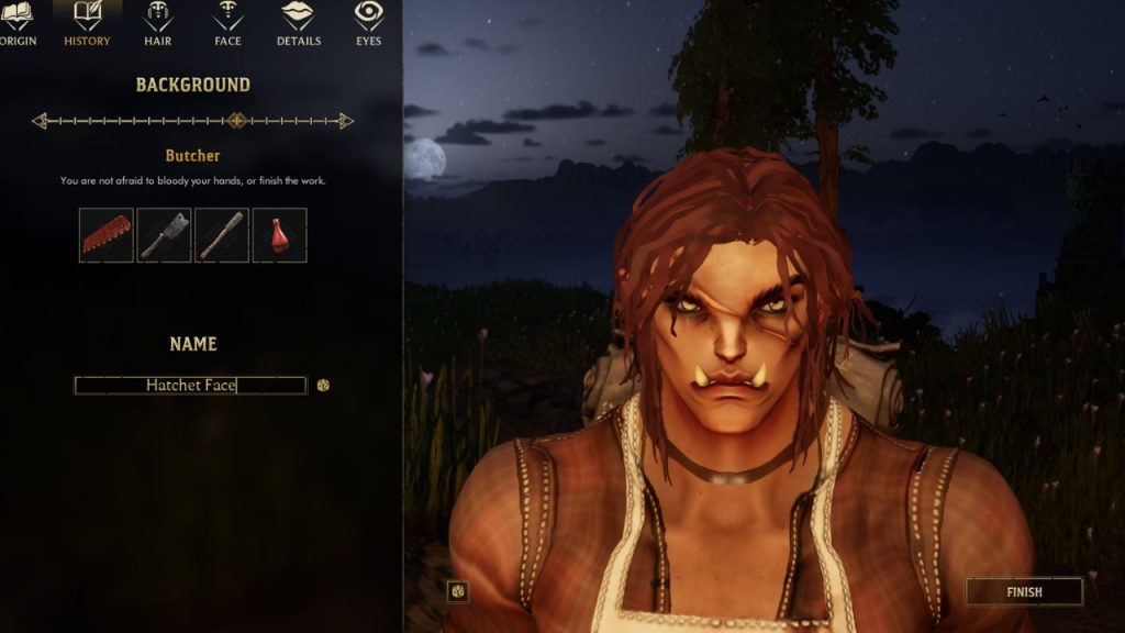 Hatchet Face Wyldheart