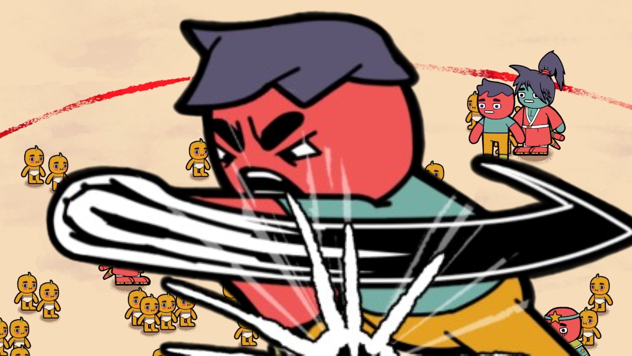 Nach 20 Minuten einer aberwitzigen Demo auf Steam weiß ich endlich wie viele Brudis es braucht, um einen Gorilla zu besiegen