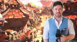 Josh Strife Hayes vor WoW-Hintergrund Collage