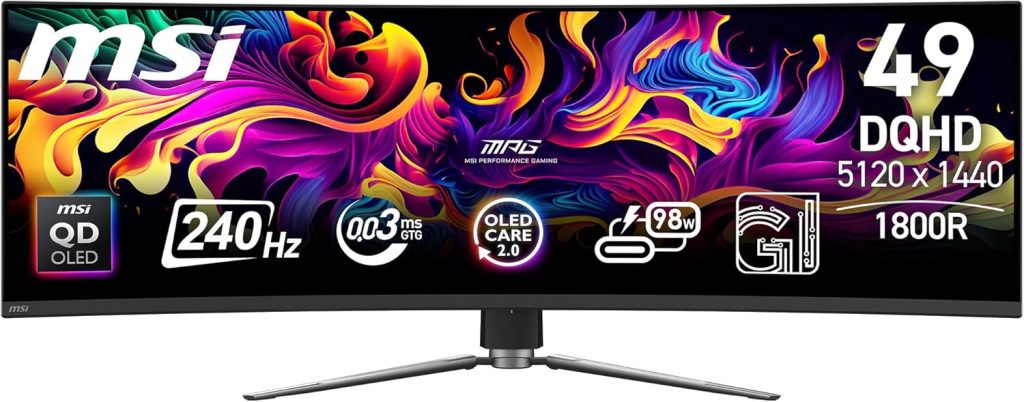 High-End-Monitor zum Tiefstpreis: MSI MPG 491CQPXDE für 899 Euro bei Amazon (UVP: 1.499 Euro)