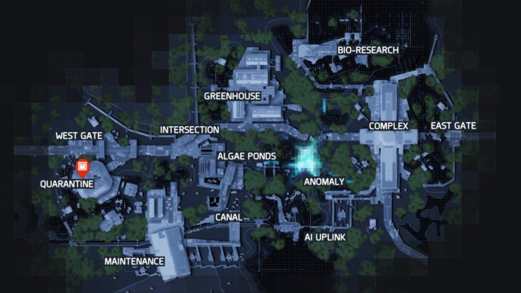 Marathon locker location Düstermoor, Map via mapgenie