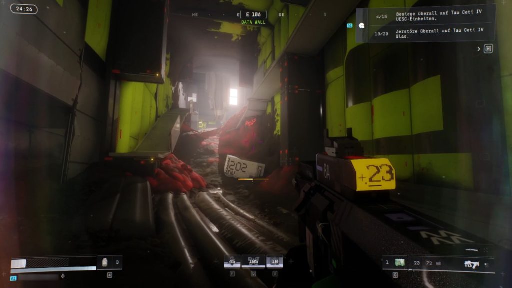 Marathon Screenshot Data Wall