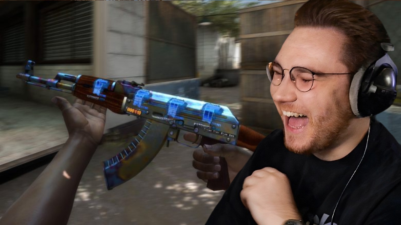 “More than €100,000”: Fan shows German Twitch streamer his skin in Counter-Strike 2, who can’t believe his eyes