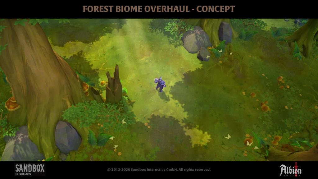 Albion Online Graphics Update Forest new