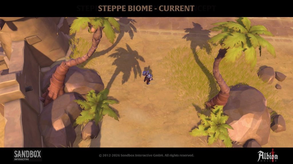 Albion Online Graphics Update Steppe current