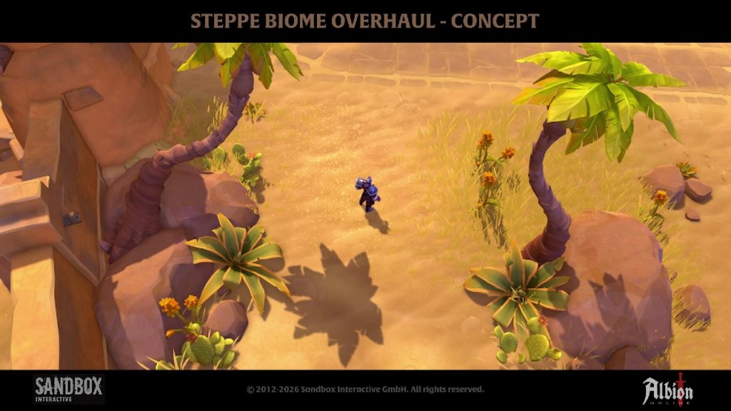 Albion Online Graphics Update Steppe new
