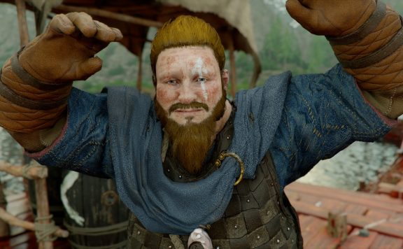 Crimson Desert Spielcharakter Arme Hoch