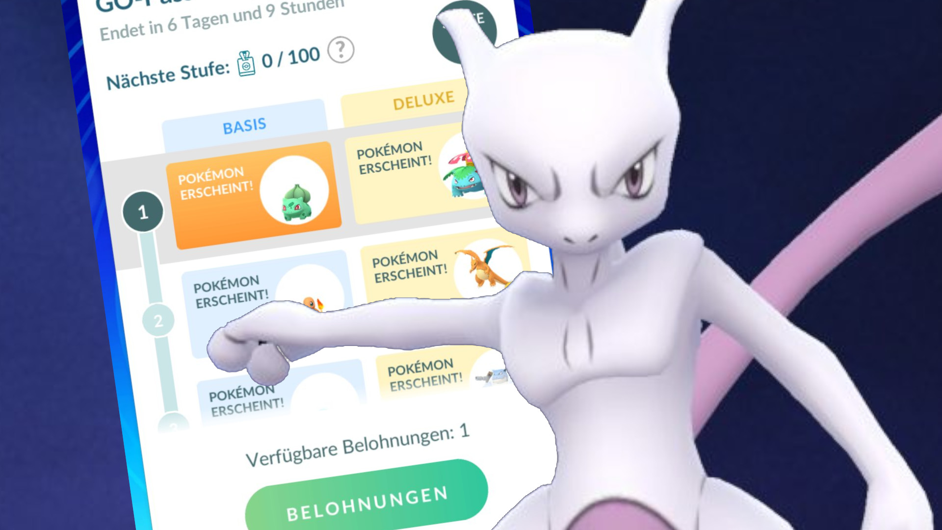 Den neuen GO Pass in Pokémon GO dürft ihr nicht ignorieren – So holt ihr Mewtu