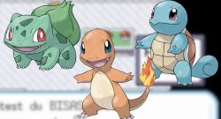 Am Anfang des Kanto-Abenteuers wählt man zwischen Bisasam, Glumanda und Schiggy.