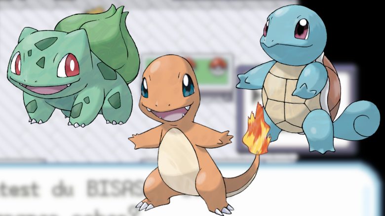 Am Anfang des Kanto-Abenteuers wählt man zwischen Bisasam, Glumanda und Schiggy.