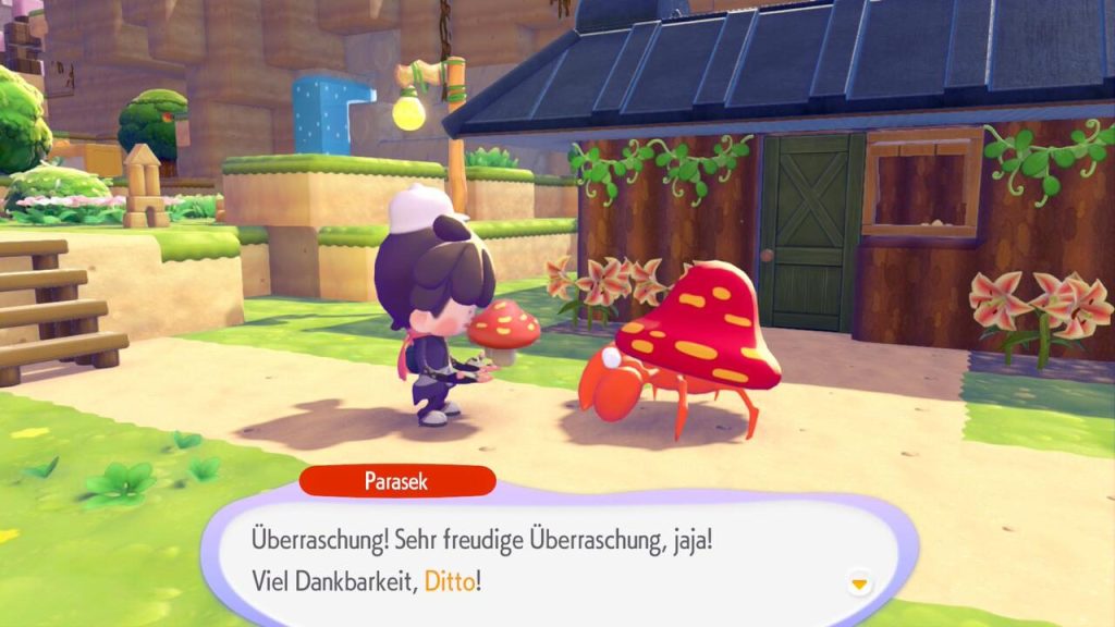 Pokopia Parasect Dialog 1