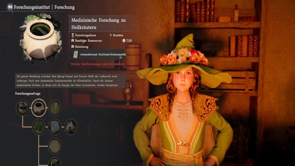 Crimson Desert Pororin Forschung