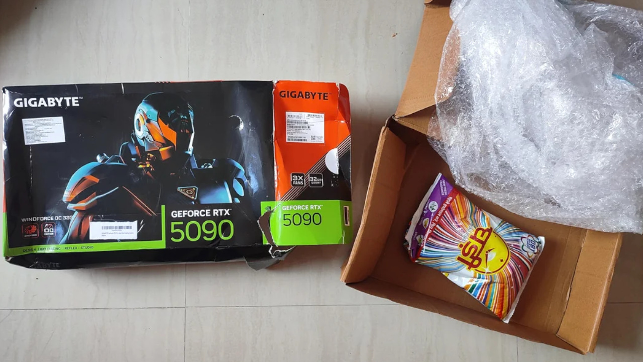 Player pays 2,800 euros for graphics card, instead receives detergent: Amazon refuses the refund