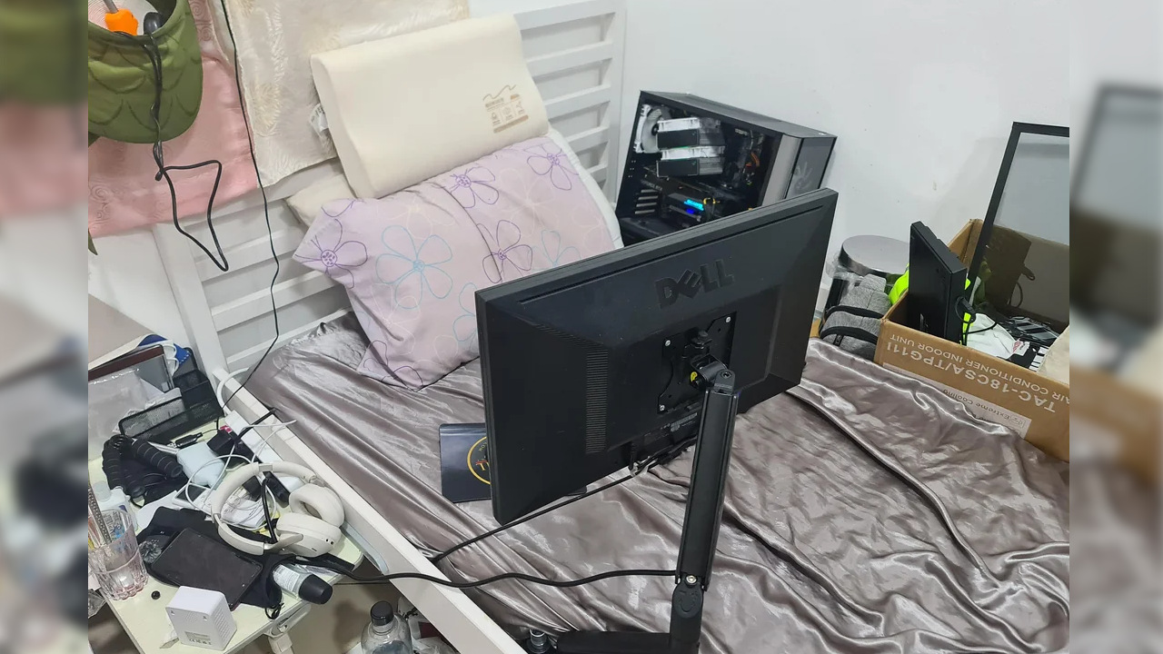 Spieler protzt mit neuen Gaming-Setup, doch die Community warnt: So landet man schnell im Krankenhaus