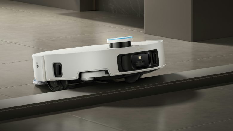 Titelbild Staubsaugroboter mit Stufe