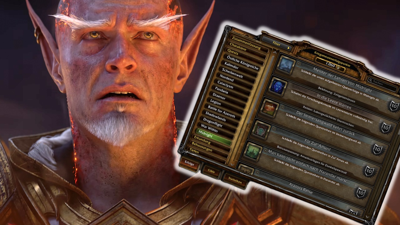 World of Warcraft Midnight: All new achievements in overview