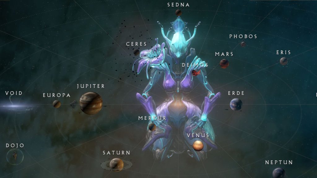 Warframe Star Map