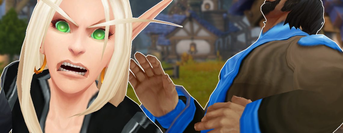Ich war auf einem RP-Event mit über 120 Leuten, aber WoW wehrt sich dagegen