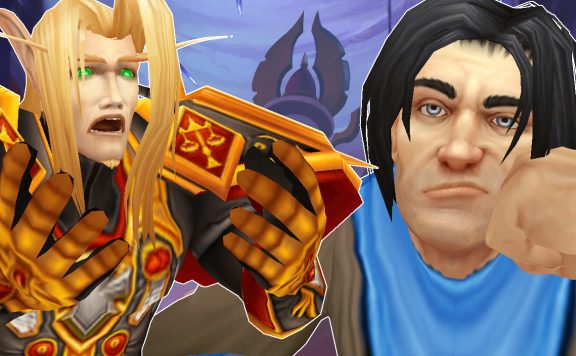 WoW Blood Elf Cry Game Master Sad titel title 1280x720