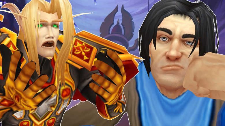 WoW Blood Elf Cry Game Master Sad titel title 1280x720