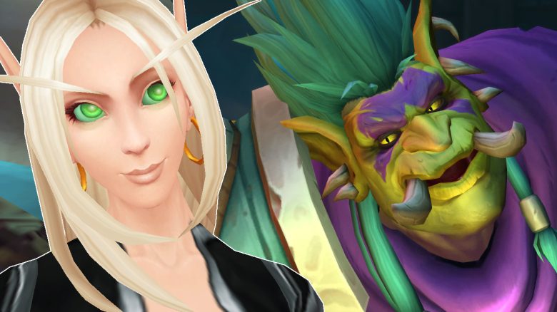 WoW Blood Elf Smile at Midnight troll titel title 1280x720