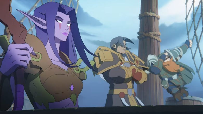 WoW Night Elf Group Aurora Video titel title 1280x720