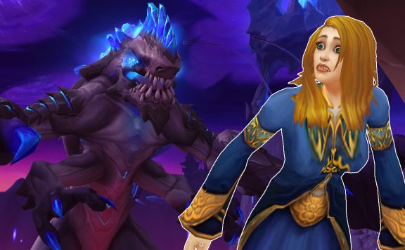 WoW Voidspire Boss Human Female Mage shocked titel title 1280x720