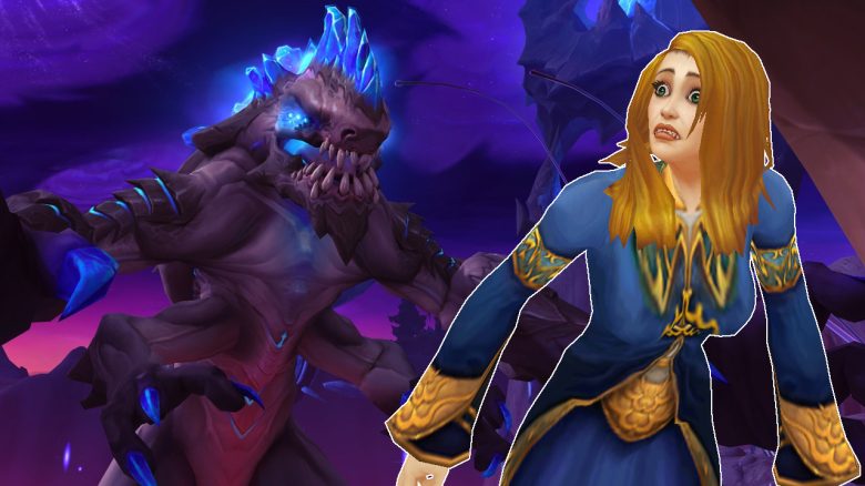 WoW Voidspire Boss Human Female Mage shocked titel title 1280x720