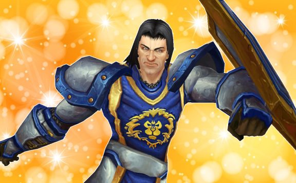 WoW Warrior Tank Golden Glow titel title 1280x720