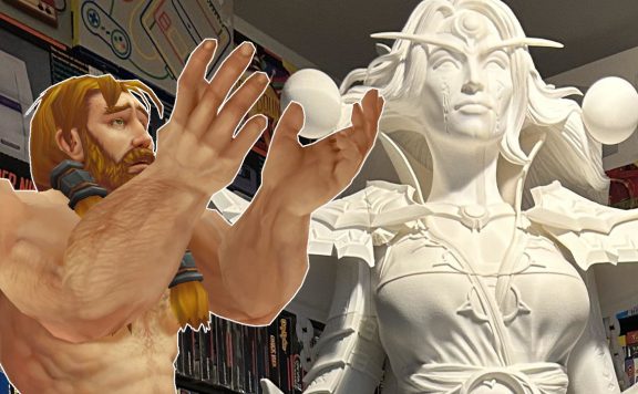 WoW Xalatath Statue human male beg titel title 1280x720