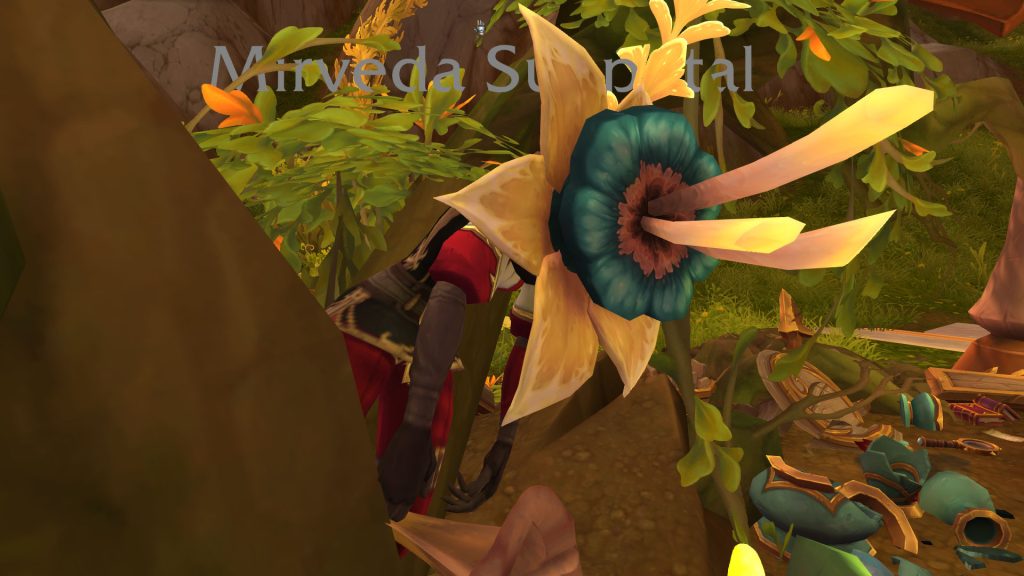 WoW Immersangwald Plant Elf