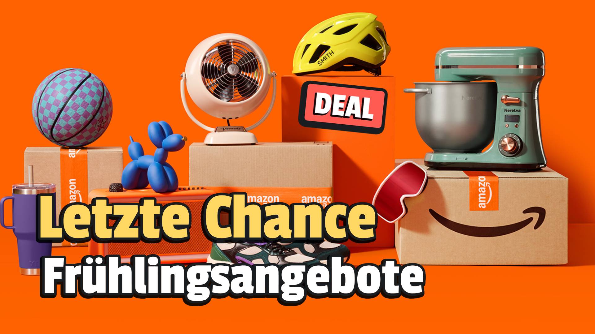 Nur noch bis Montag: Letzte Chance auf über eine Million vergünstigte Angebote bei den Amazon Spring Deals
