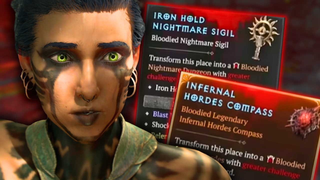 Beware, if you are too good in Diablo 4, the game will suddenly become unplayably difficult and there is no turning back