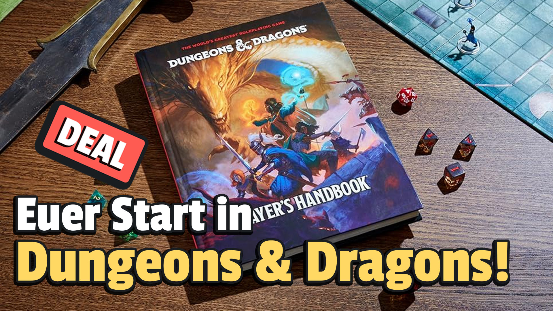 Natural 20 beim Sale gewürfelt: Alle drei D&D 2024 Regelwerke auf Deutsch jetzt massiv im Preis gefallen!