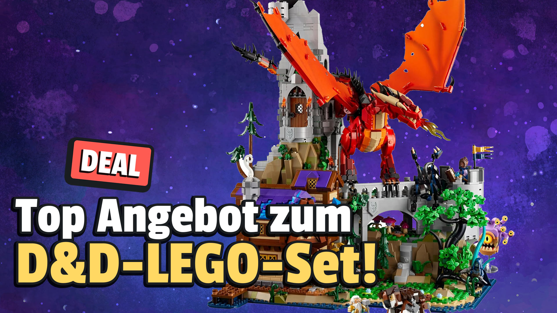 Legendäres LEGO D&D Set inklusive spielbarer Kampagne jetzt im Amazon Spring Sale erbeuten!
