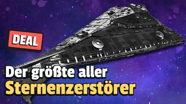 Mit 10.000 Teilen ist dieser Sternenzerstörer-Gigant der Imperator eurer Sammlung und gerade massiv reduziert!