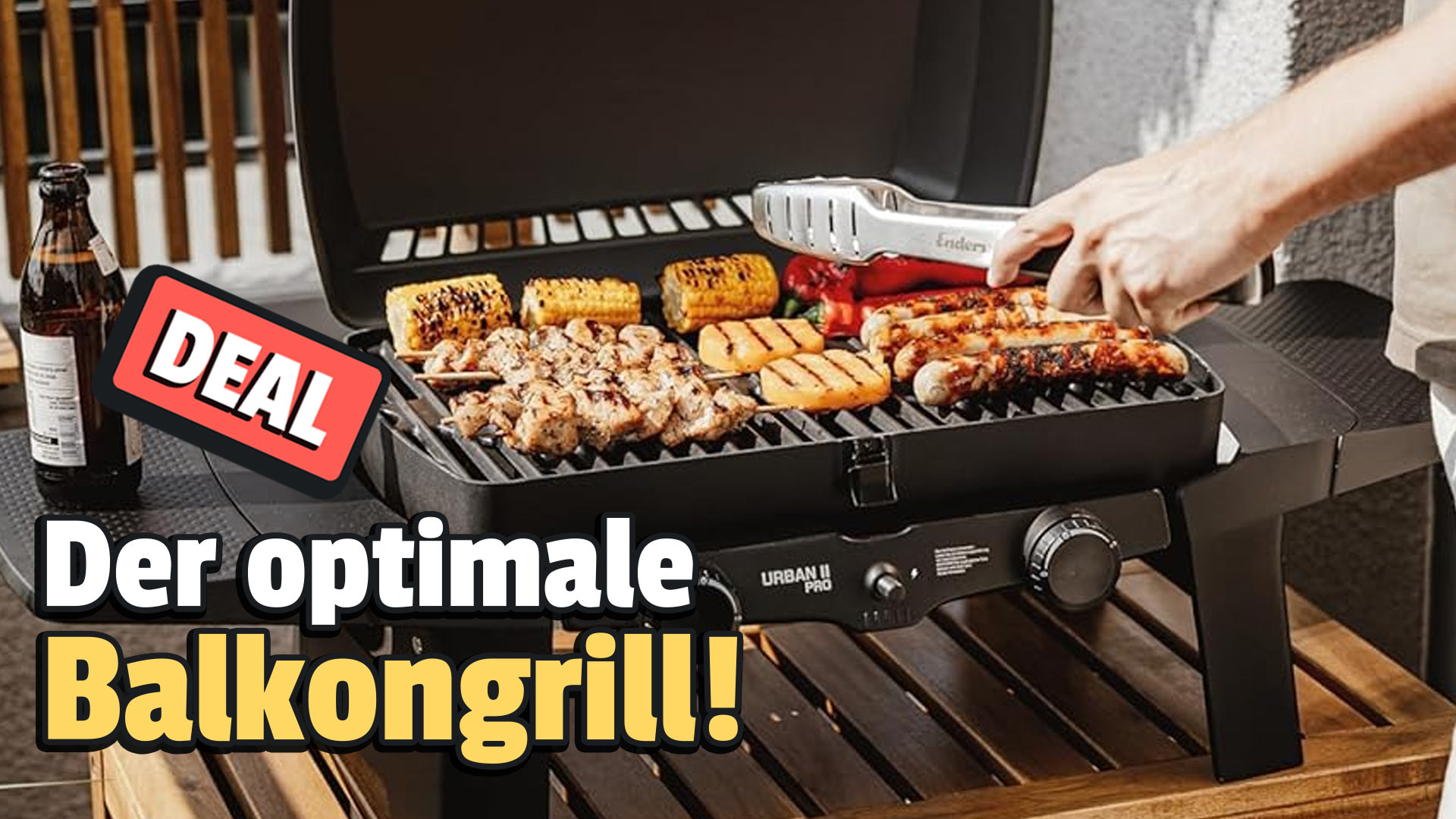 Mit diesem Grill kann der Sommer beginnen, auch wenn ihr keinen Garten habt!
