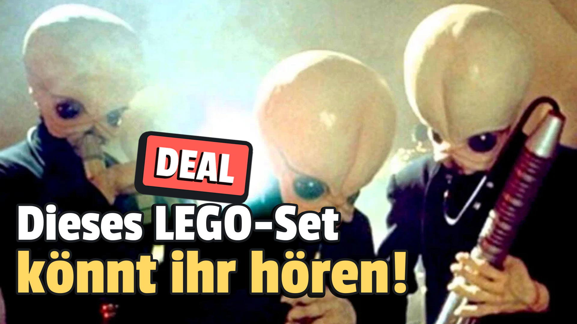 Ich entschuldige mich jetzt schon für den Ohrwurm – dieses LEGO Set kann die Cantina Band spielen lassen