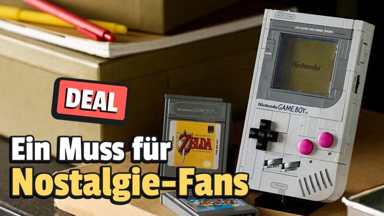 Zurück in die 90er! Diesen genialen LEGO Game Boy muss einfach jeder Nintendo-Fan haben!