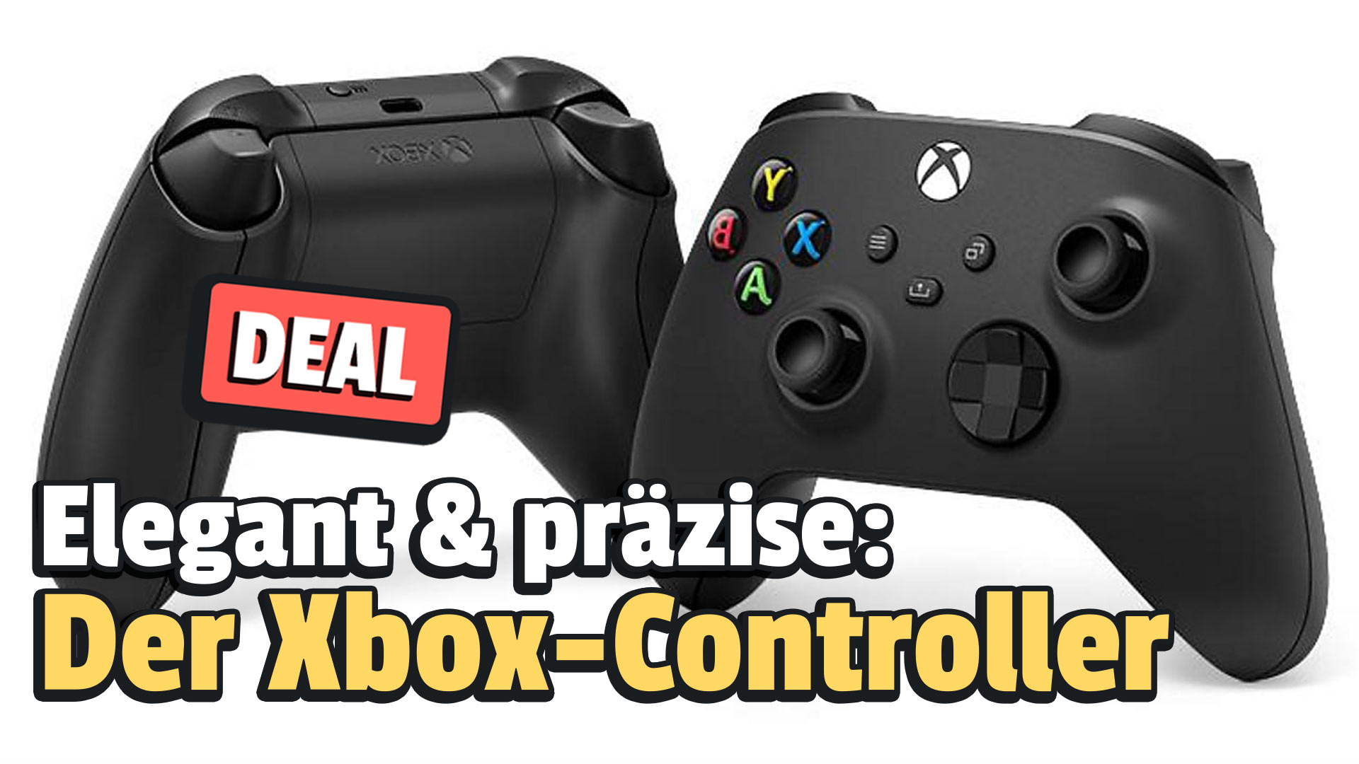 Perfektion in Carbon Black: Schnappt euch den Top-Controller für PC & Xbox zum Sonderpreis!