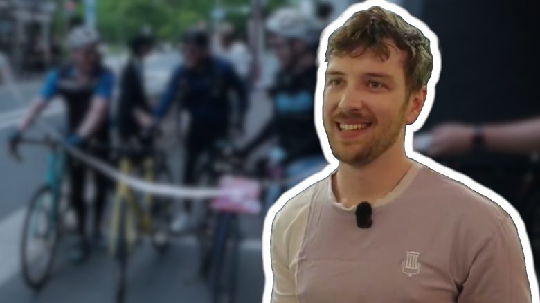 CDawg veranstaltete einen Spendenstream auf Twitch mit dem Fahrrad.