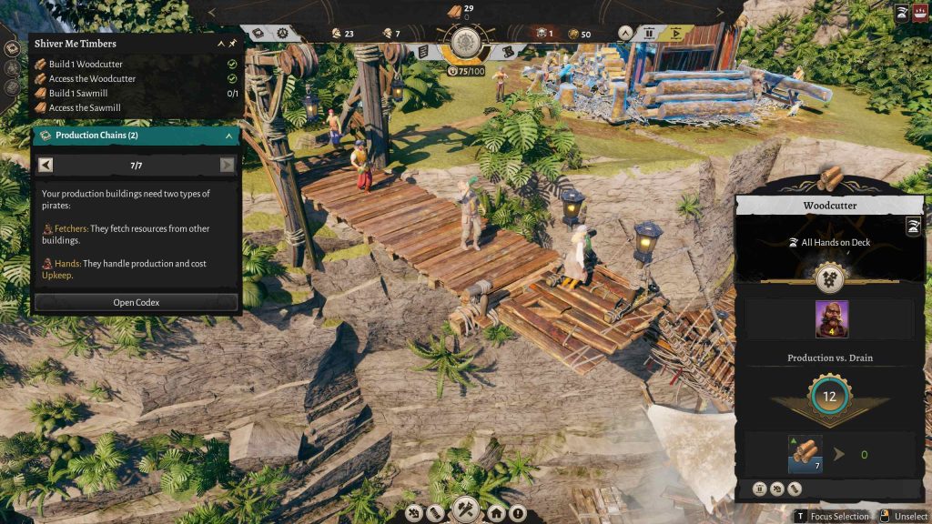 Corsair Cove Screenshot Gameplay Piraten trinken